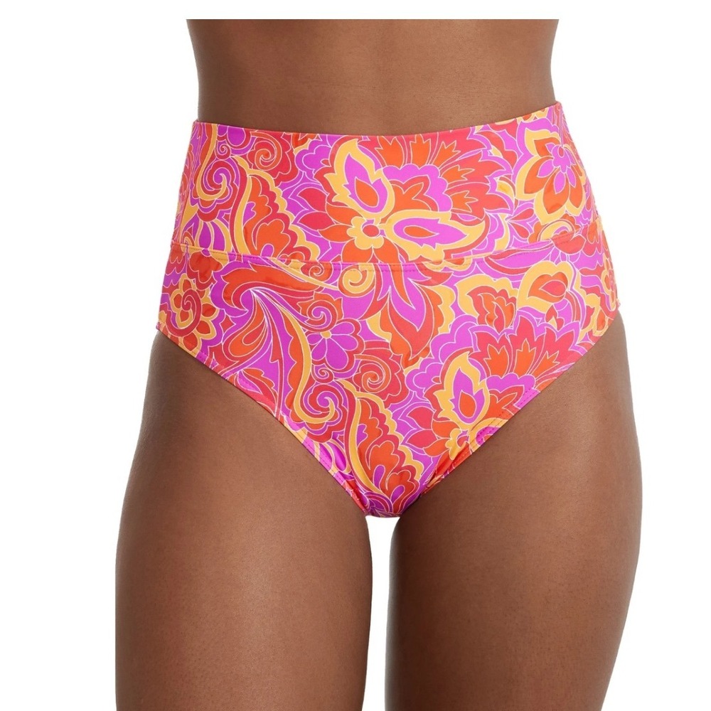 Sunsets PELE Hannah Foldover
High Waist Swim Bottom Size Medium